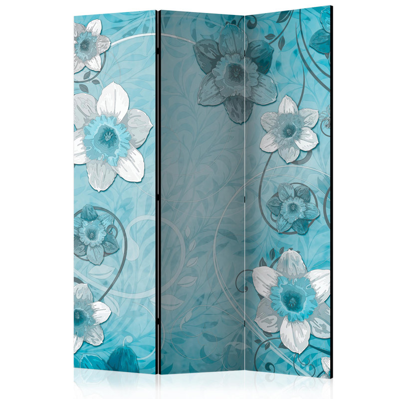 Gradi 135cm W x 172cm H 3 - Panel Solid Wood Folding Room Divider