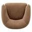 Fauteuil d'appoint pivotant rembourré Denice Longfield-1921605224