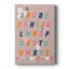 Alphabet floral - Cavas enveloppés de galerie-2050735203
