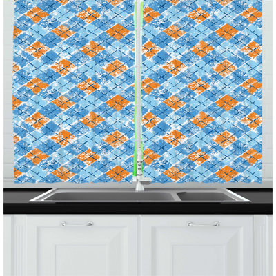 Patchwork Kitchen Curtain
