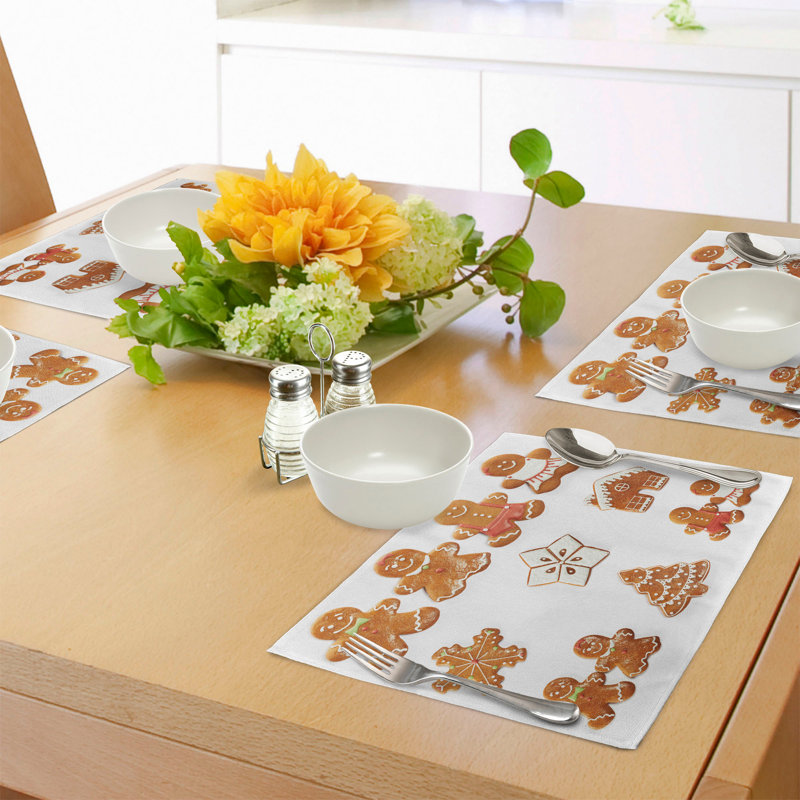 Ensemble de 8 paillassons East Urban Home