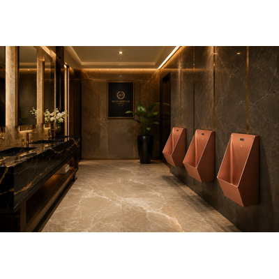 Urinoir mural rose Gold Man