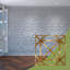 Grands panneaux muraux décoratifs en acrylique Buxton, grand, l 23 3/8 po x H 23 3/8 po x T 1/8 po, miroir doré-1724541416-1724541417
