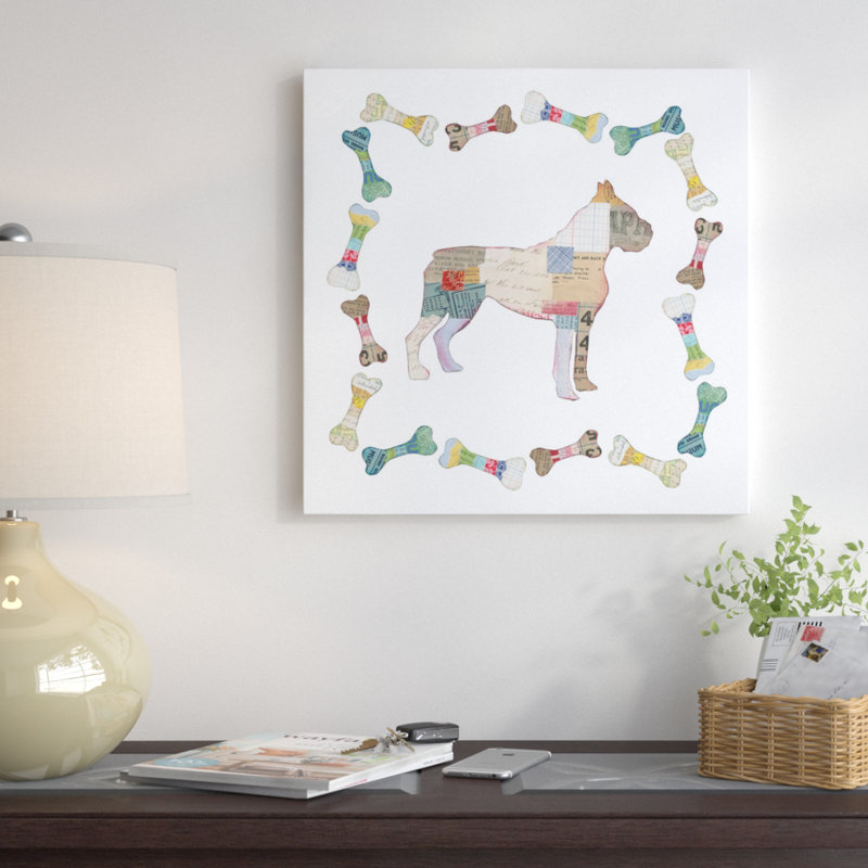 «Good Dog I», impression sur toile tendue, H 26 po x l 26 po x P 1,5 po, Toile tendue, Pas de tapis