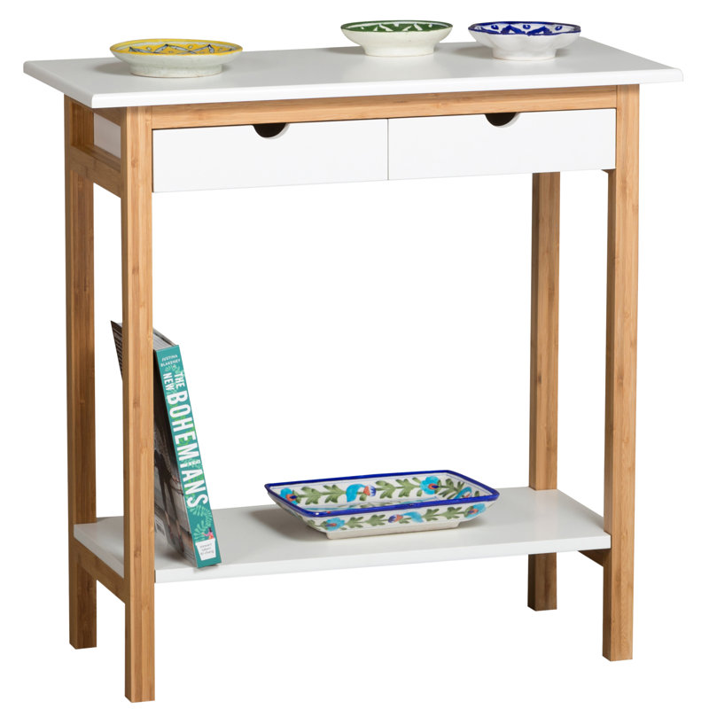 Console Alfie-Thomas 28 po, blanc
