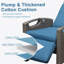 Fauteuil inclinable d'extérieur, fauteuil inclinable avec osier tissé à la main-1154676884
