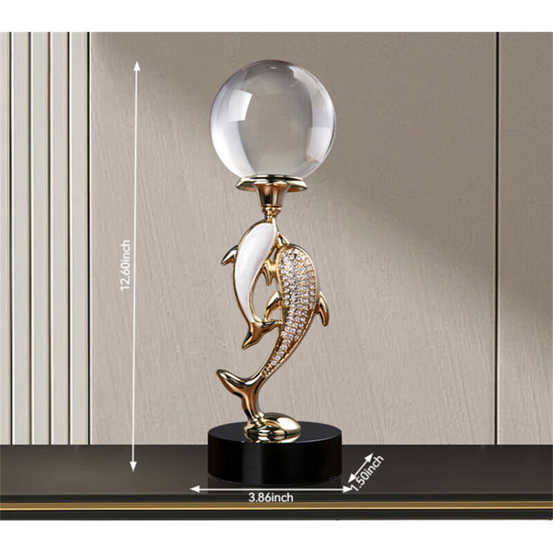 Ornement artistique, H 12,6 po x l 3,86 po x P 1,5 po