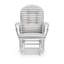 Fauteuil oscillant avec repose-pieds Hoop-1808401988-1808401992