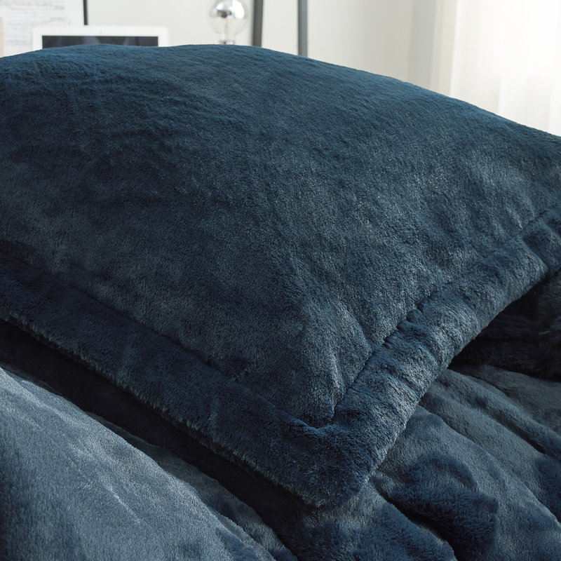 Ensemble d'édredon surdimensionné Coma, Twin XL Comforter + 1 Standard Sham, Bleu