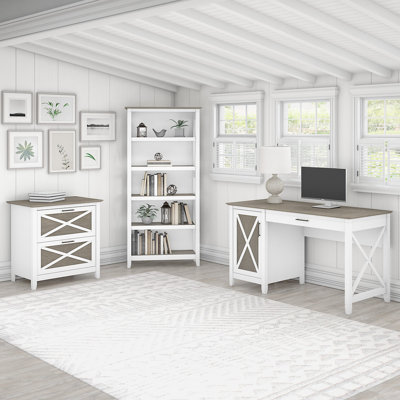 Huckins 3 Piece Computer Desk Office Set