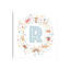 Lettre illustrée R bleue - impression-52820565-52820567-52820575