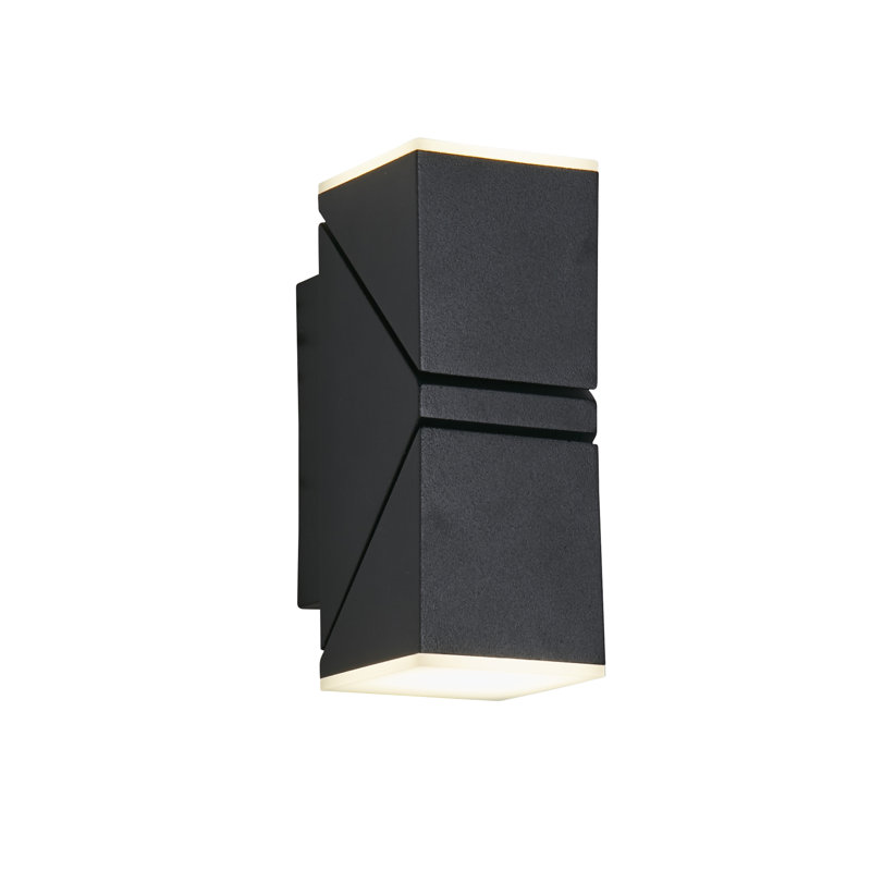 Rhasaan 15cm H Integrated LED Outdoor Sconce