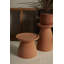 Accessoires de bougie de table en céramique 6 po Sue
