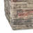 32'' Square Fire Pit With 40,000 , , Grey Concrete Lightweight Top Pit, Top, Structure