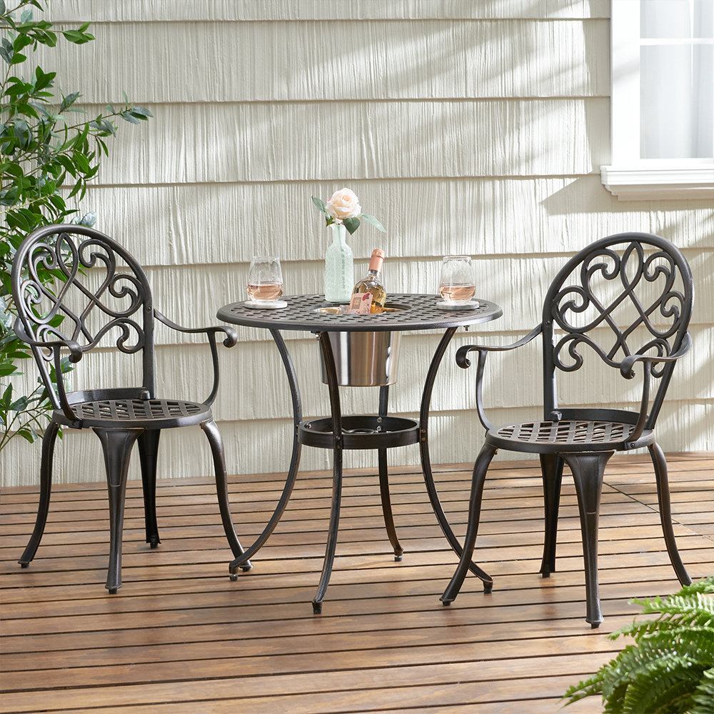 Astoria Grand Josseline 2 - Person Outdoor Seating Group | Wayfair