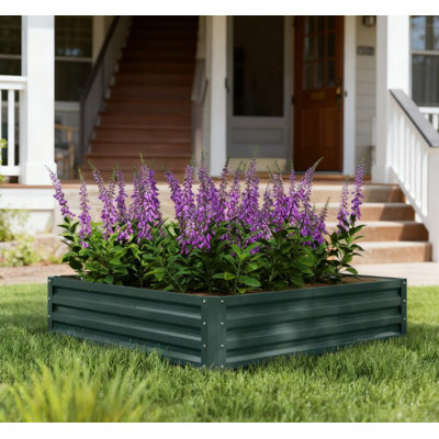 Freestanding Rattan Garden Box,Outdoor Wicker Planter With Trellis For Climbing Plants,With Storage Shelf
