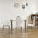 Brycen 43.3" Length Glass Dining Table