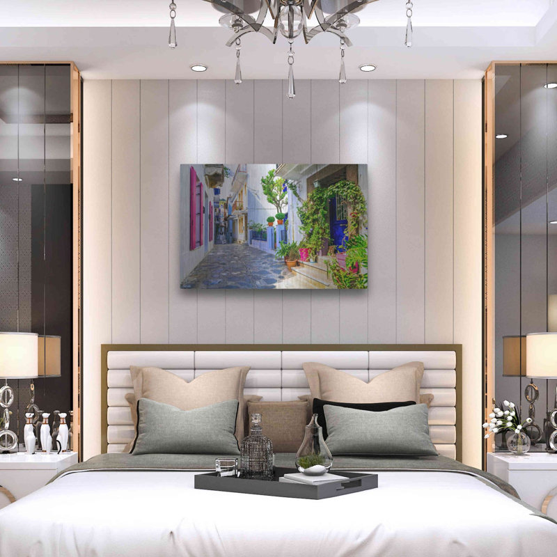 Hokku Designs «Moroccan Alley» par Epic Portfolio, art mural en métal, 36 po x 24 po