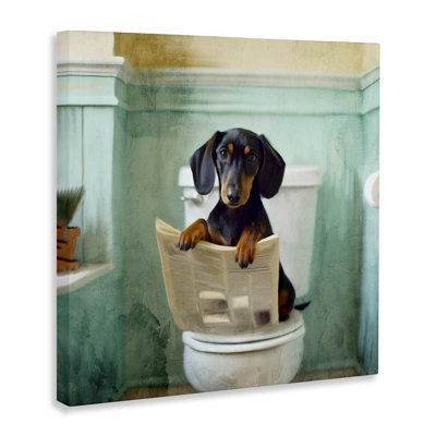 Toile pour chien avec lecture légère, conception de Kim Allen