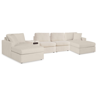 Modmax 5 Piece Sectional with Audio Console