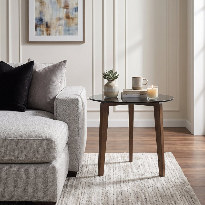 Abra Walnut End Table