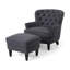 CHAISE CLUB + OTTOMAN