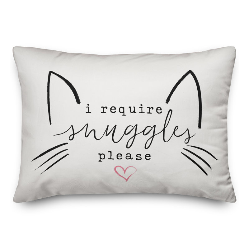 Housse de coussin rectangulaire et insert
