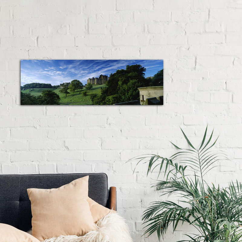 Alnwick Castle, Alnwick, Northumberland, England, United Kingdom by Panoramic Images - No Frame Panoramic Print on Canvas