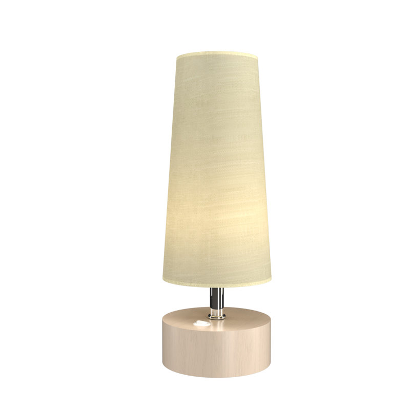 Clean Wood Table Lamp, Organic Cappuccino