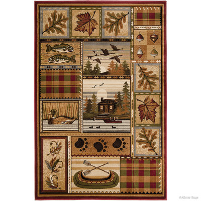 Performance Animal Print Indoor Rug