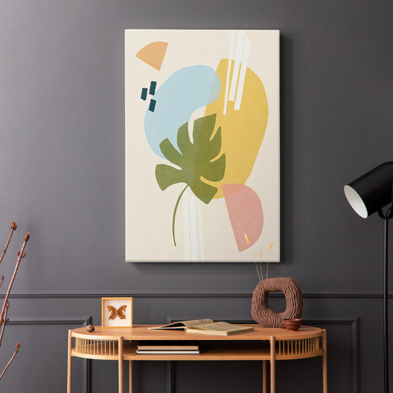 Memphis Symphony II -Gallery Wraraped Cavas, H 18 po x l 12 po