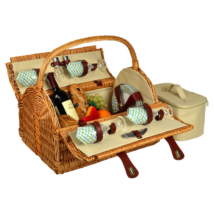 Panier de pique-nique Yorkshire pour quatre, Pavillon