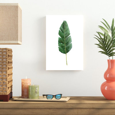 Reproduction d’art sur toile, "isolation de feuilles d’aquarelle