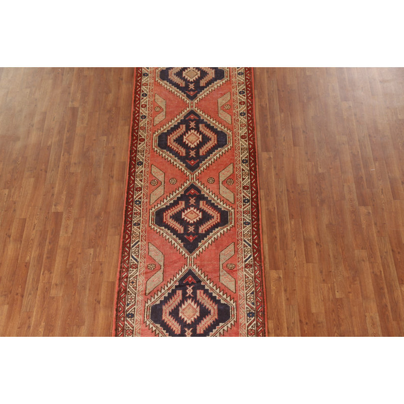 Tapis de couloir rétro vintage 10 pi 1 po x 3 pi 3 po