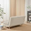 Berlyn 2 Seater Futon Sofa Bed - Luxury Simple Modern Folding Design-959937604