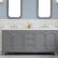 Ensemble de meuble-lavabo double 72 po Bernardo-514417659-514417660