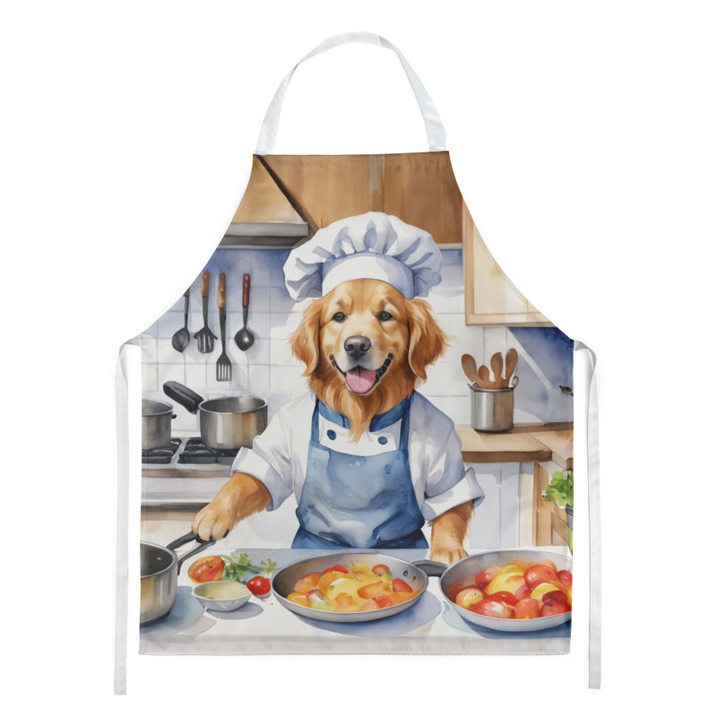 No Pattern Bib Apron
