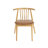 Bausman Slat Back Dining Chair With Solid Wood Frame, Upholstered Side Chair For Dining Room/Kitchen-122945738