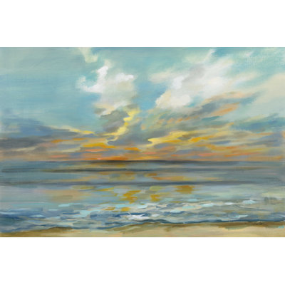 Rhythmic Sunset Waves