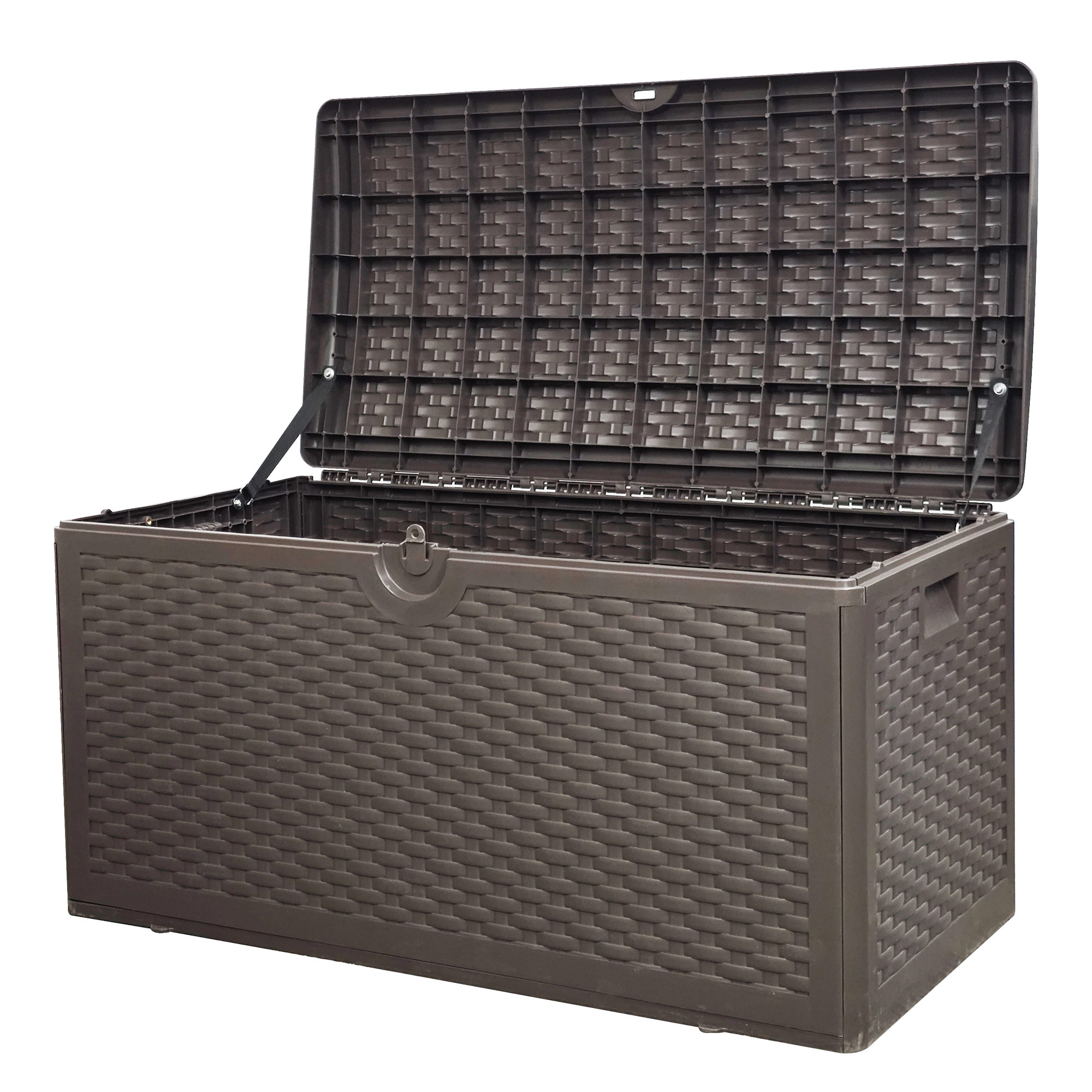 Decksplore 80 Gallon Waterproof Resin Lockable Deck Box | Wayfair