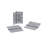 4.5 in. x 4.5 in. Full Mortise Squared Ball Bearing Hinge with Removable Pin - Pack of 3