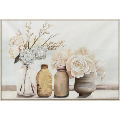Art mural sur toile Antique Blossoms
