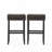 30" Backless Leather Counter Bar Stools