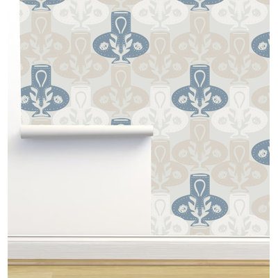 Monor Designs 6' L x 24" W Texture Peel and Stick Wallpaper Roll