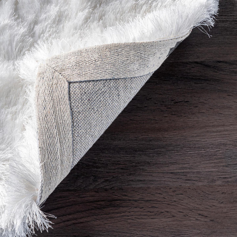 Brett Solid Colour Hand Woven Area Rug, Rectangle 183 x 274cm