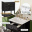 24'' Bathroom Vanity with Ceramic Sink,Two Soft-Close Drawers,Open Shelf-1877449752
