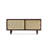 31.5" Brown Rectangular Solid Wood Shoe Storage
