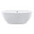 59" x 30" Freestanding Soaking Acrylic Bathtub
