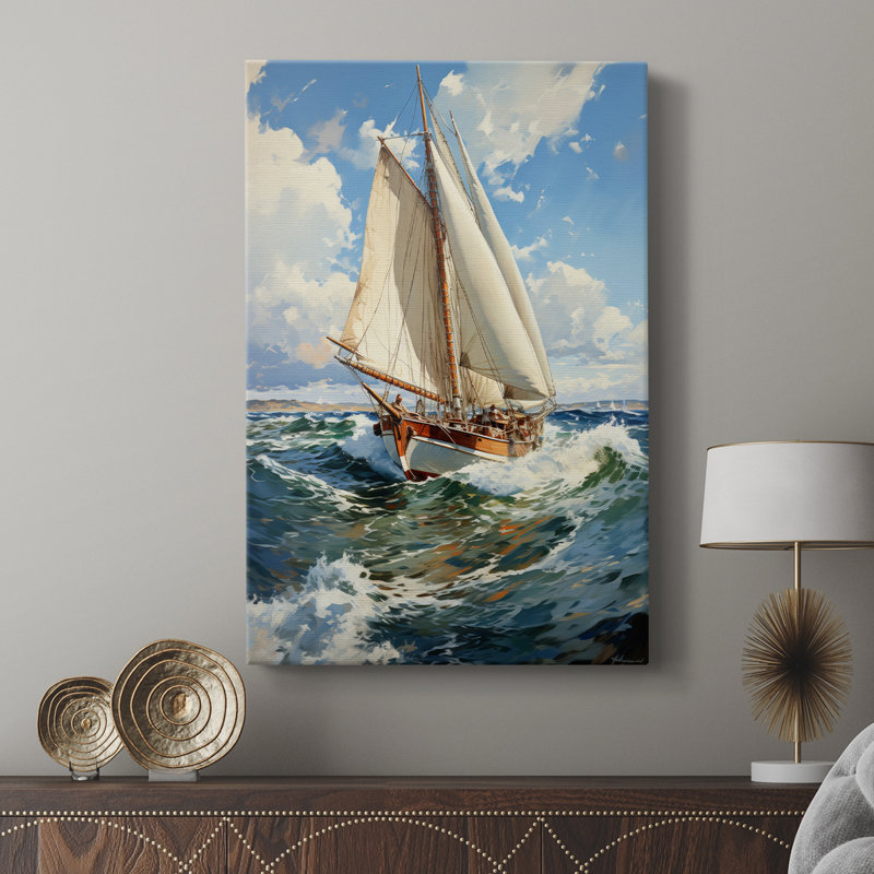 NAUTICAL Series CCACXXVI - Cavas de galerie sur mesure, H 18 po x l 12 po
