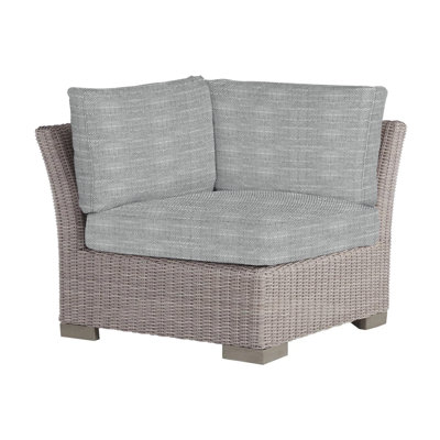 Club Woven Patio Lounge Chair with Cushions